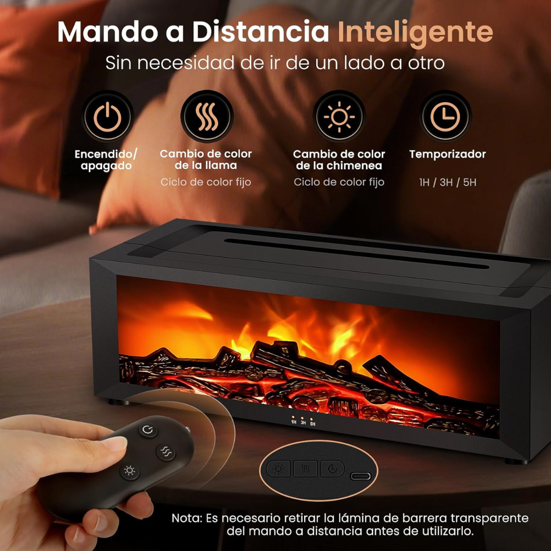 Difusor de Aroma con Llama LED