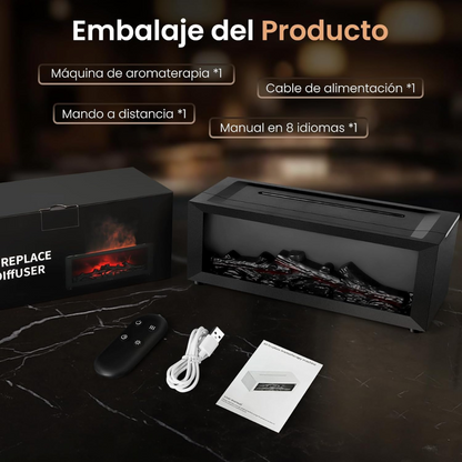 Difusor de Aroma con Llama LED